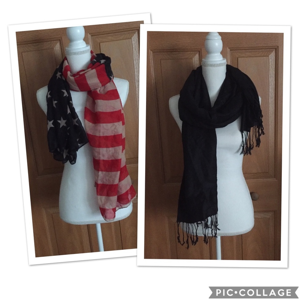 Women Scarves Lot of 2